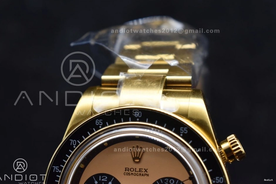 Edition Dial ADGF YG YG on Black Best A7750 Daytona YG Bracelet 0501